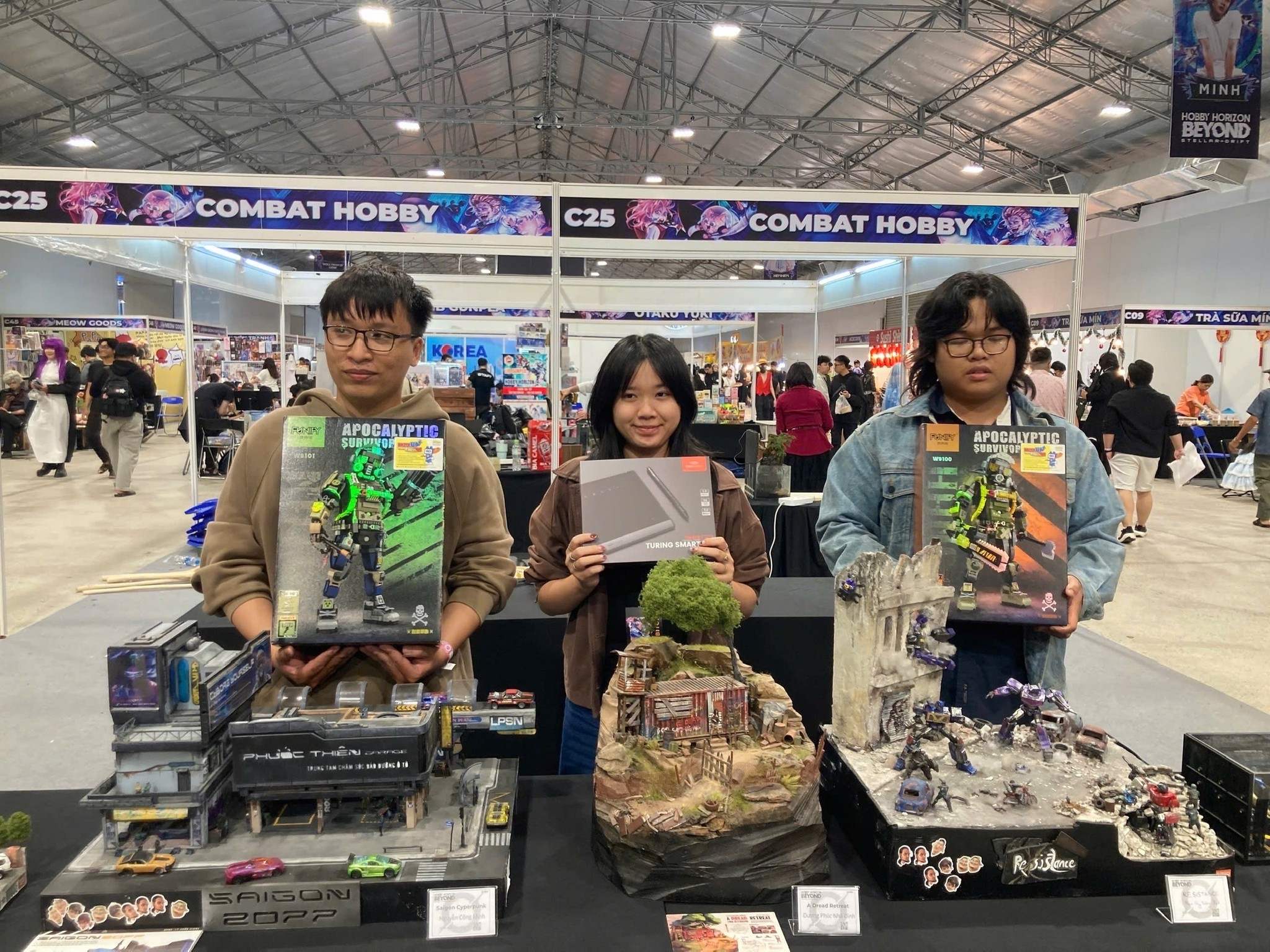 Sinh viên Nghệ thuật số HSU ghi dấu ấn tại Hobby Horizon 2025