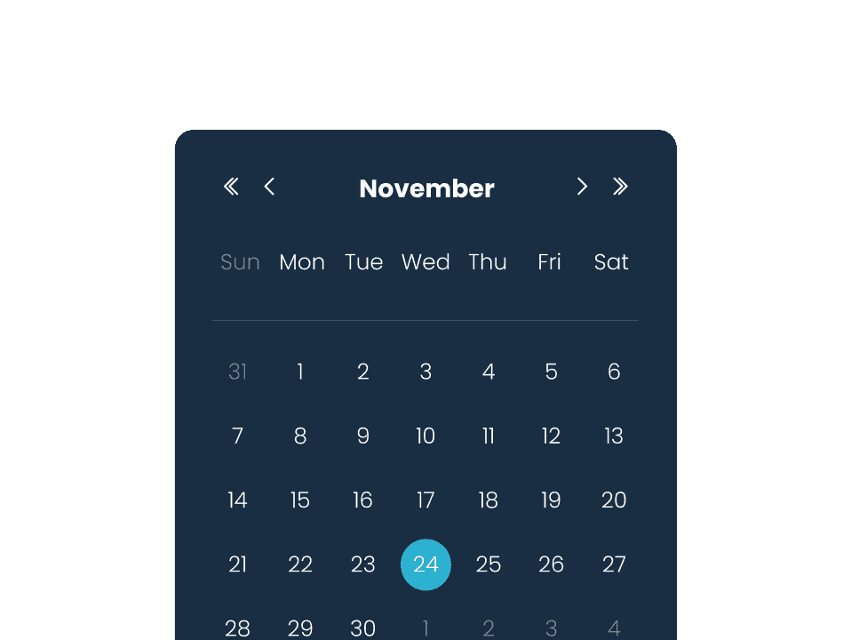 Datepicker