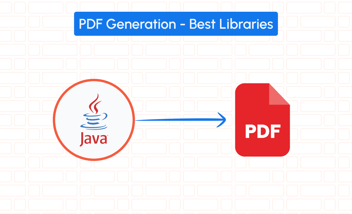 Best pdf libraries java 2025