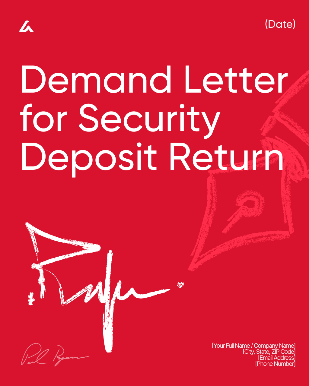 Demand Letter for Security Deposit Return