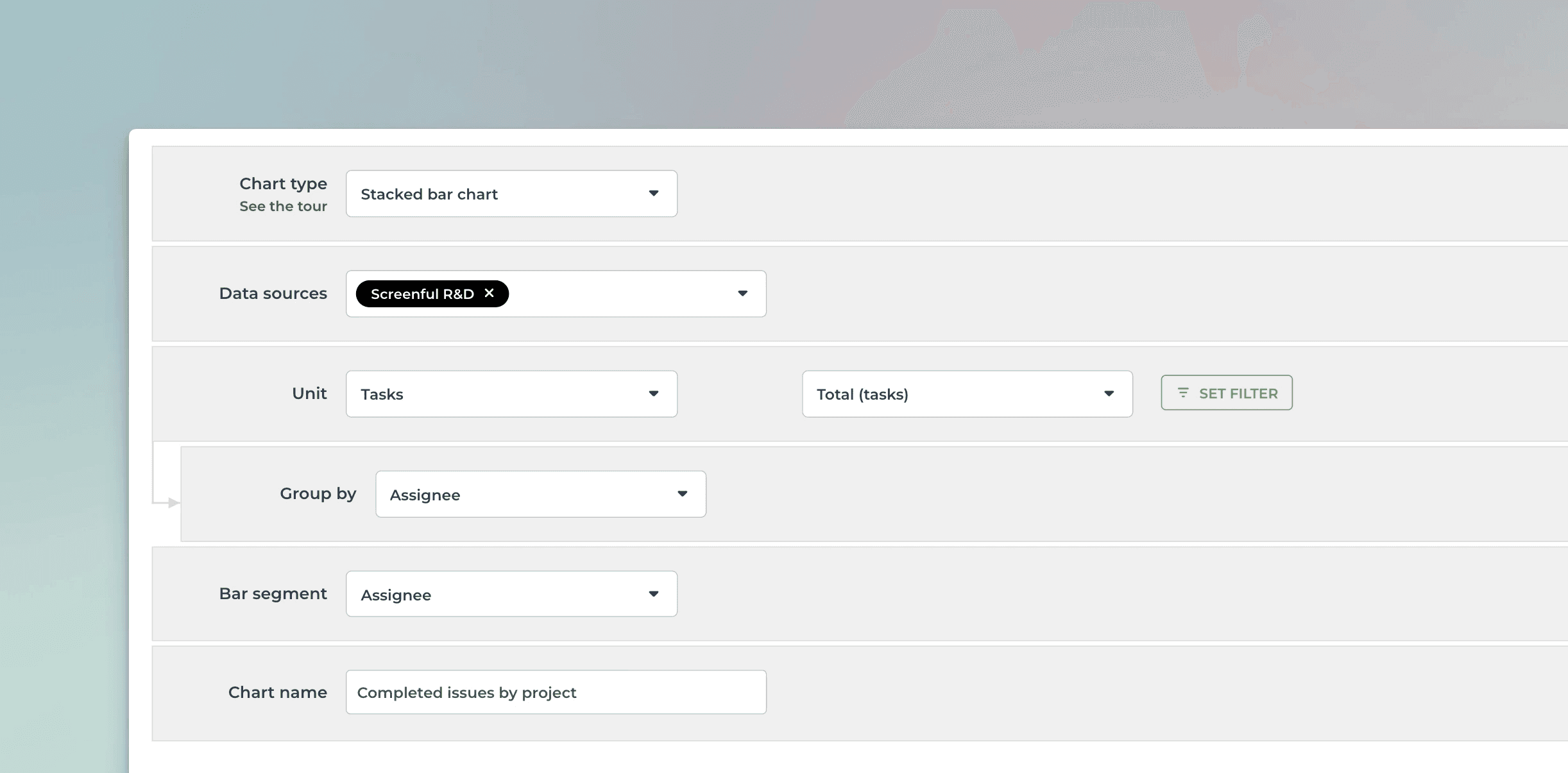 customize with the editor