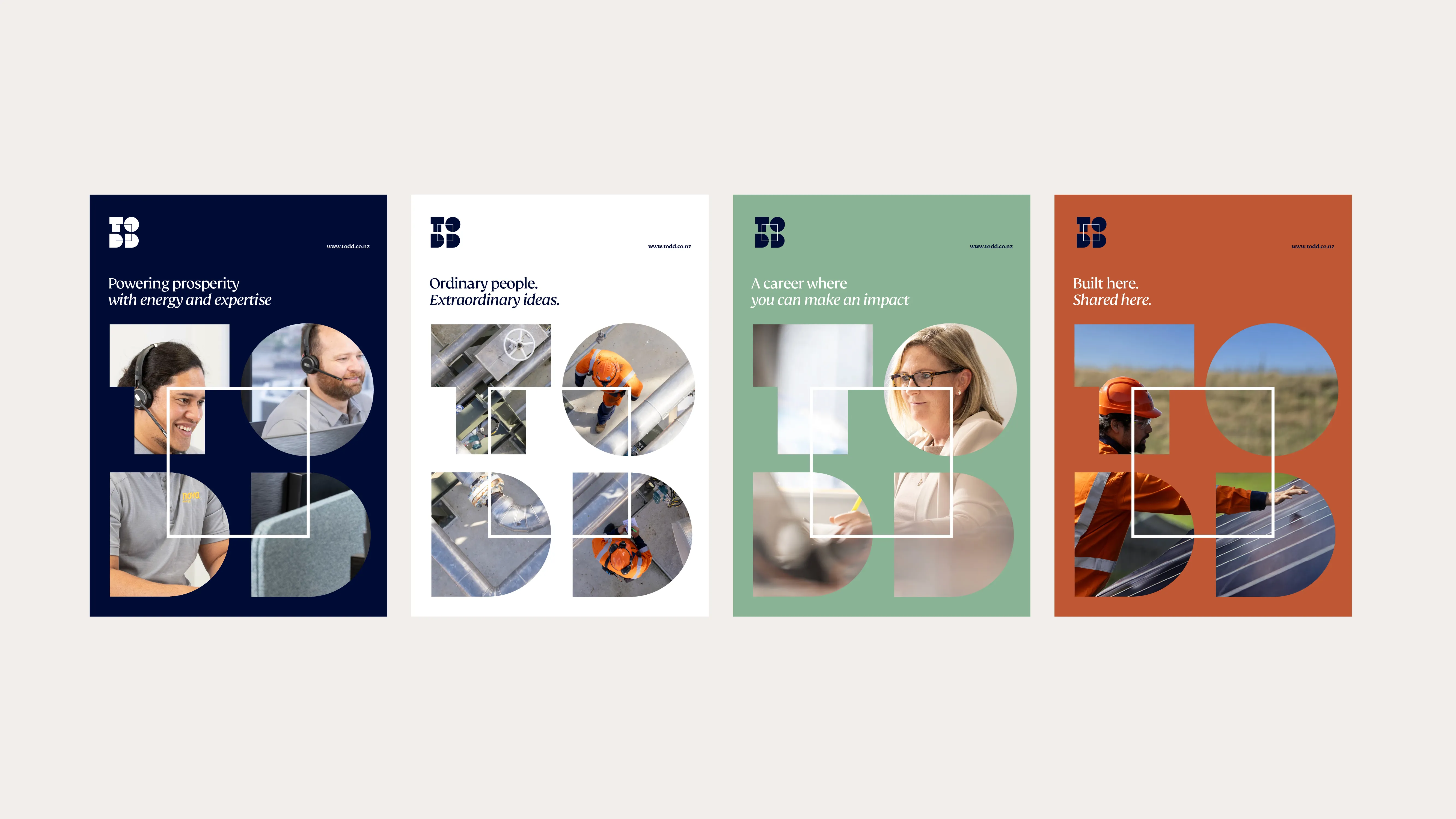 Image of brand strategy work for Todd