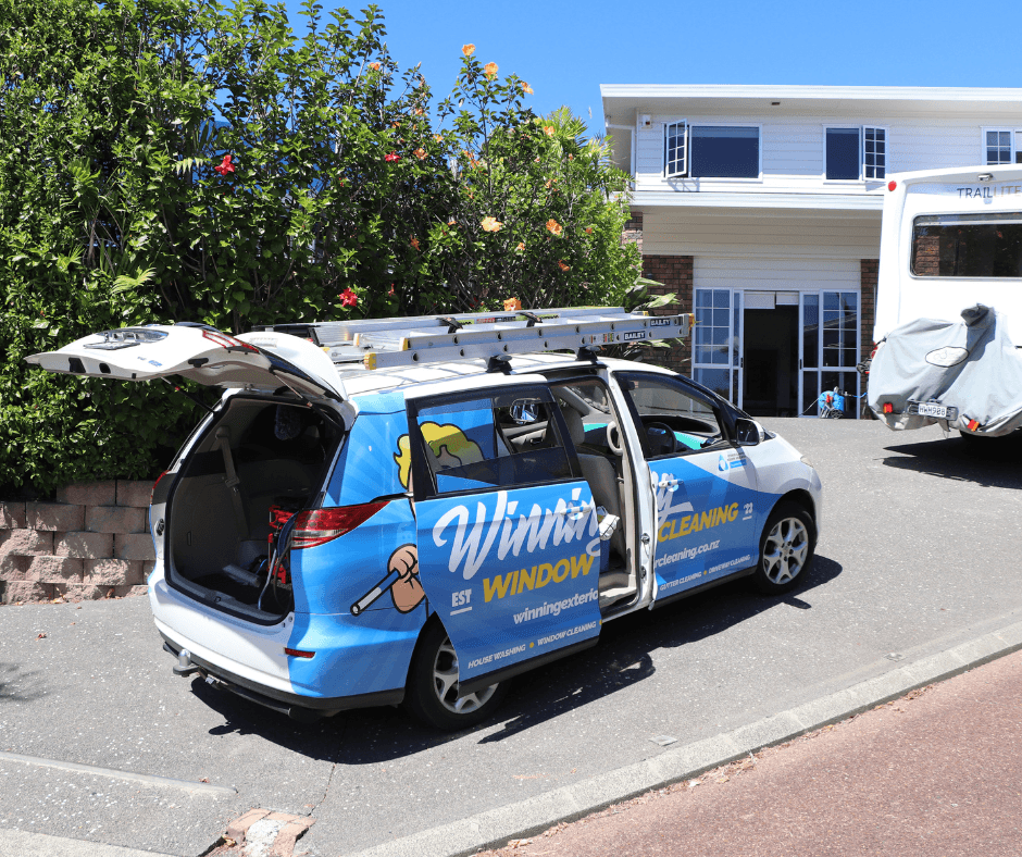 window cleaning van