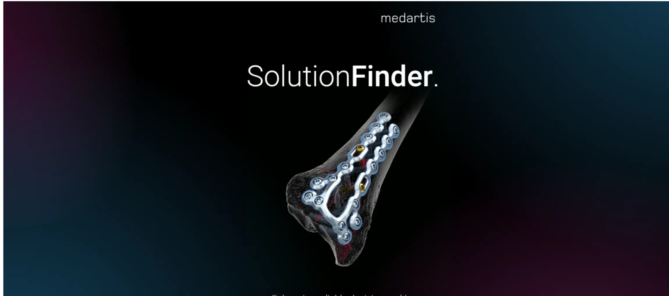 This is an image of our medical ar app which we created for medartis. This web AR based medical app was very useful in VR training and marketing.