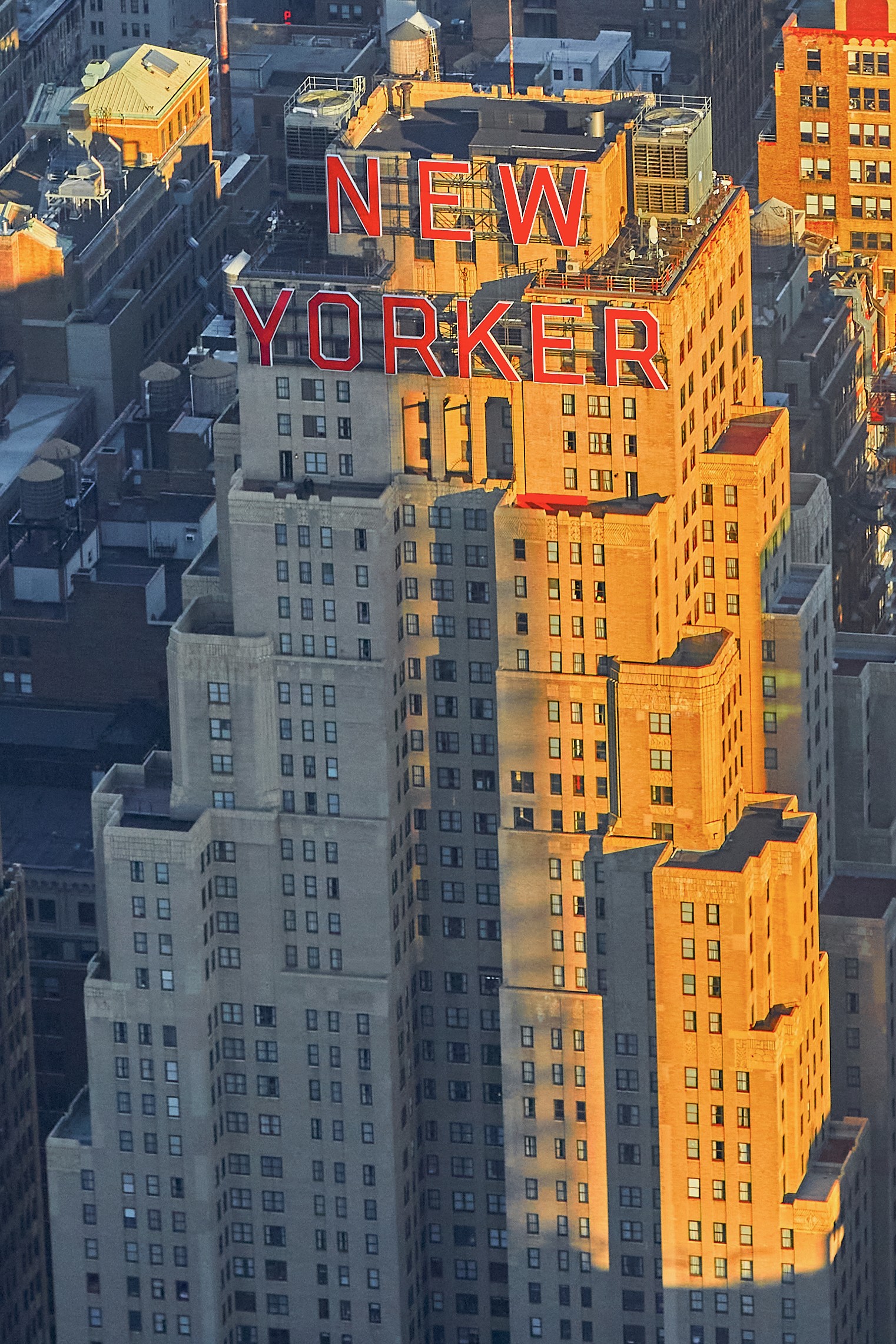 Image of The New Yorker Hotel, Art Deco Sky Scraper, Manhattan New York, image by travel photographer Paul Severn