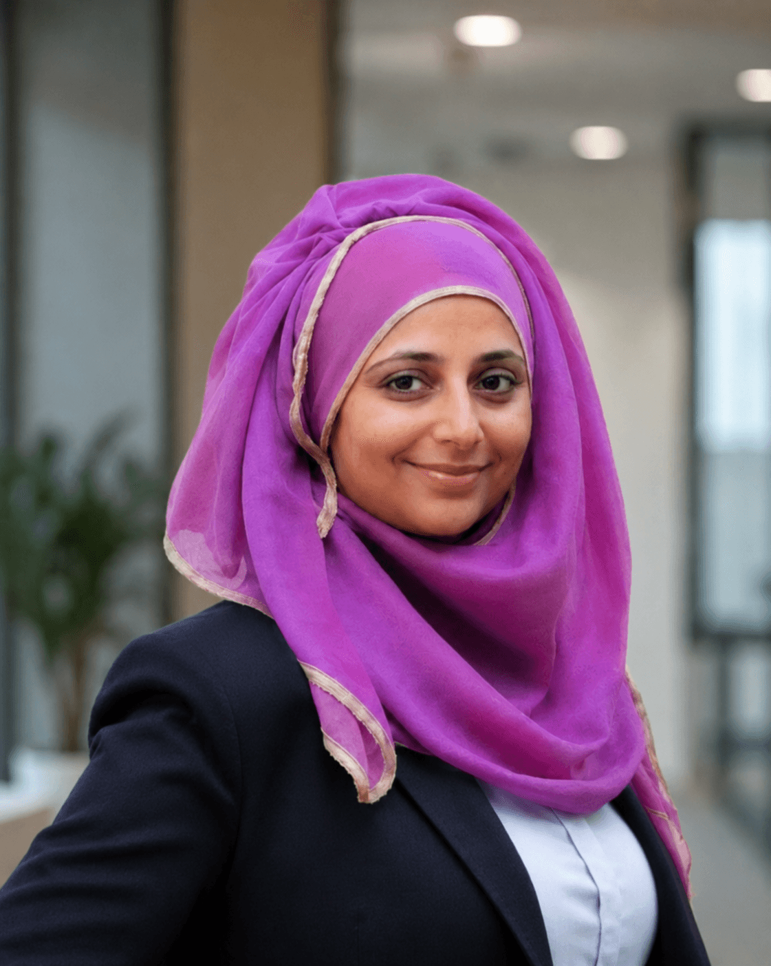 Professional headshot of Ayesha Ikram, Founder of Qasimo Systems and expert in technical analytics and Generative Engine Optimization.