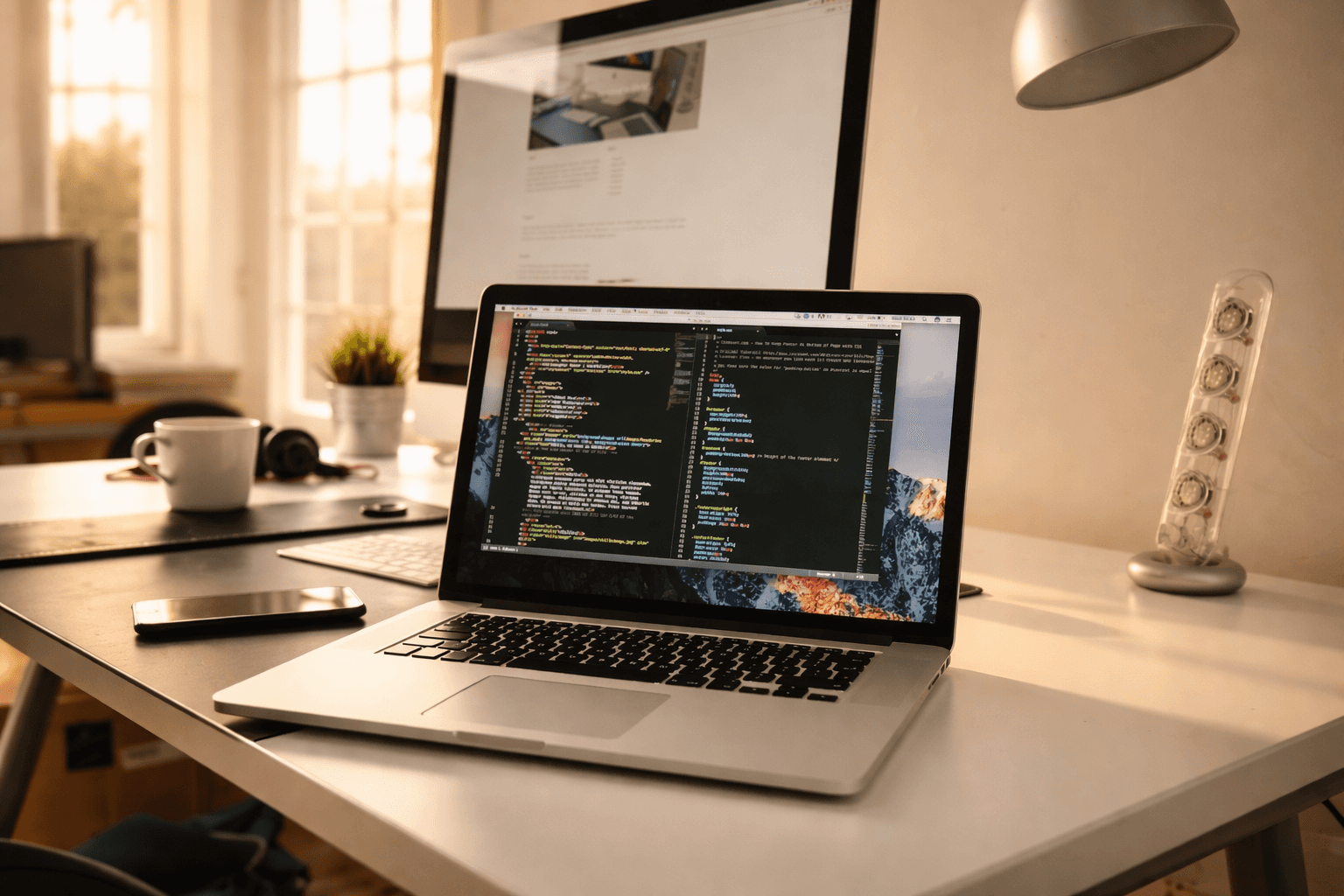 Man with surfing with paddle