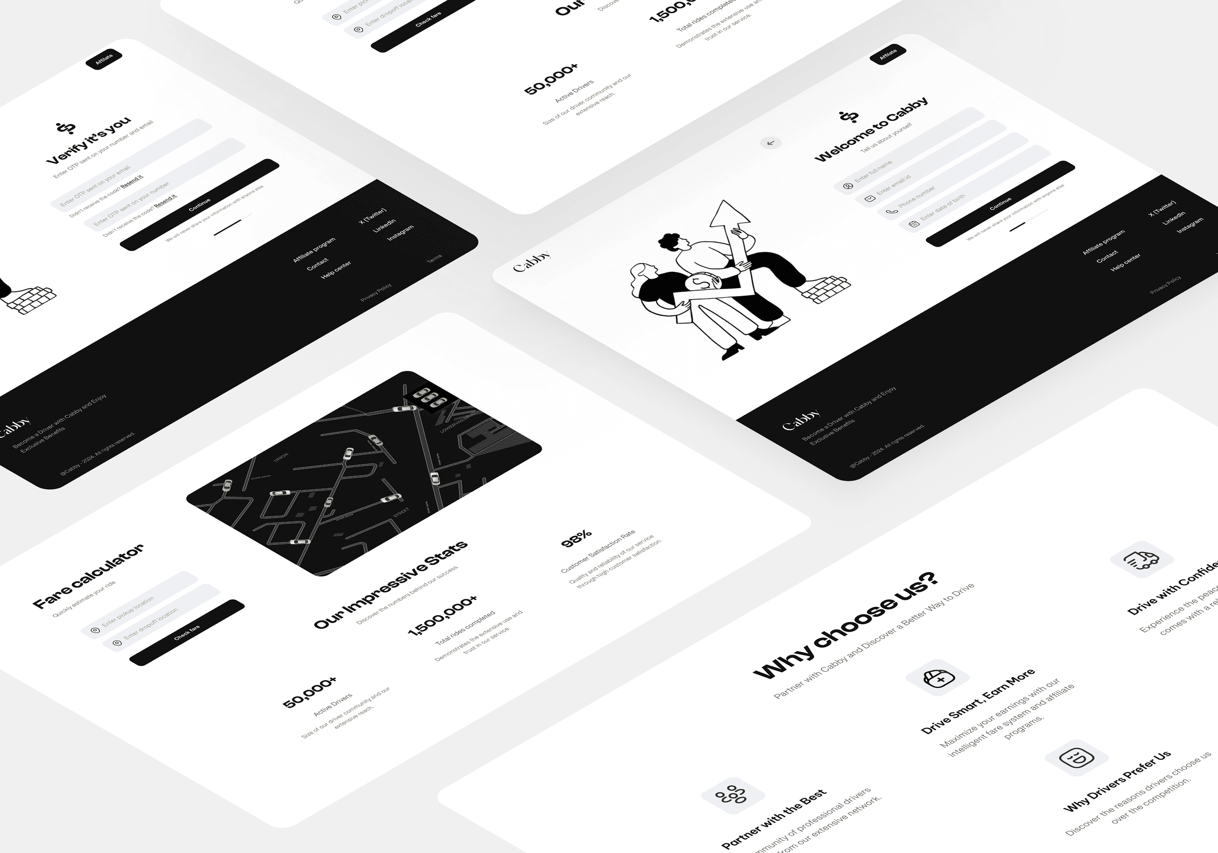 Website UI Design - Landing Page Design