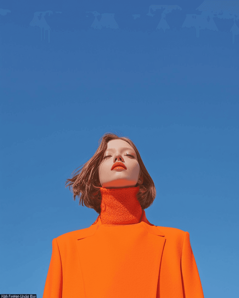a female model