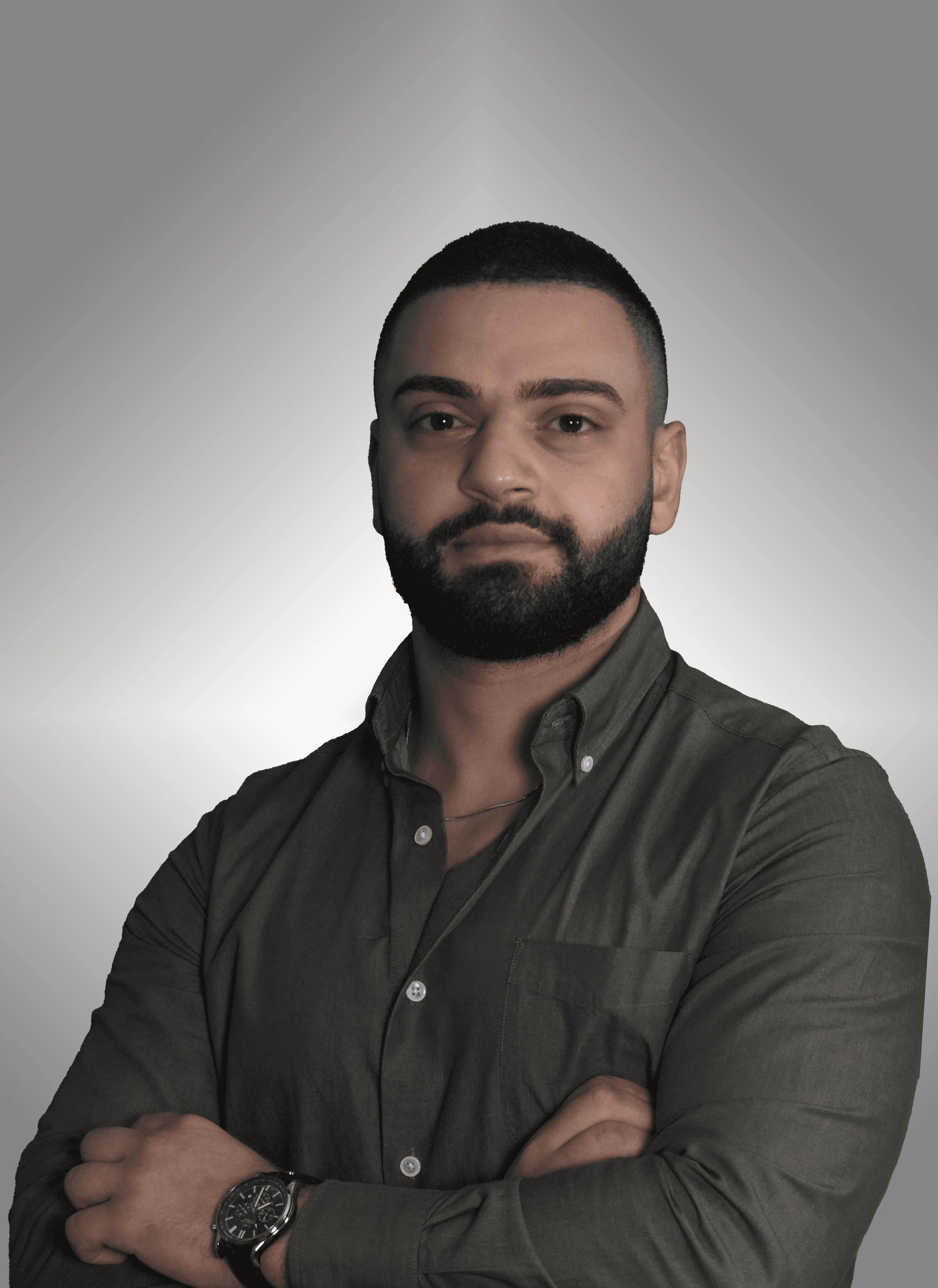 Photo of Hamza as a music producer