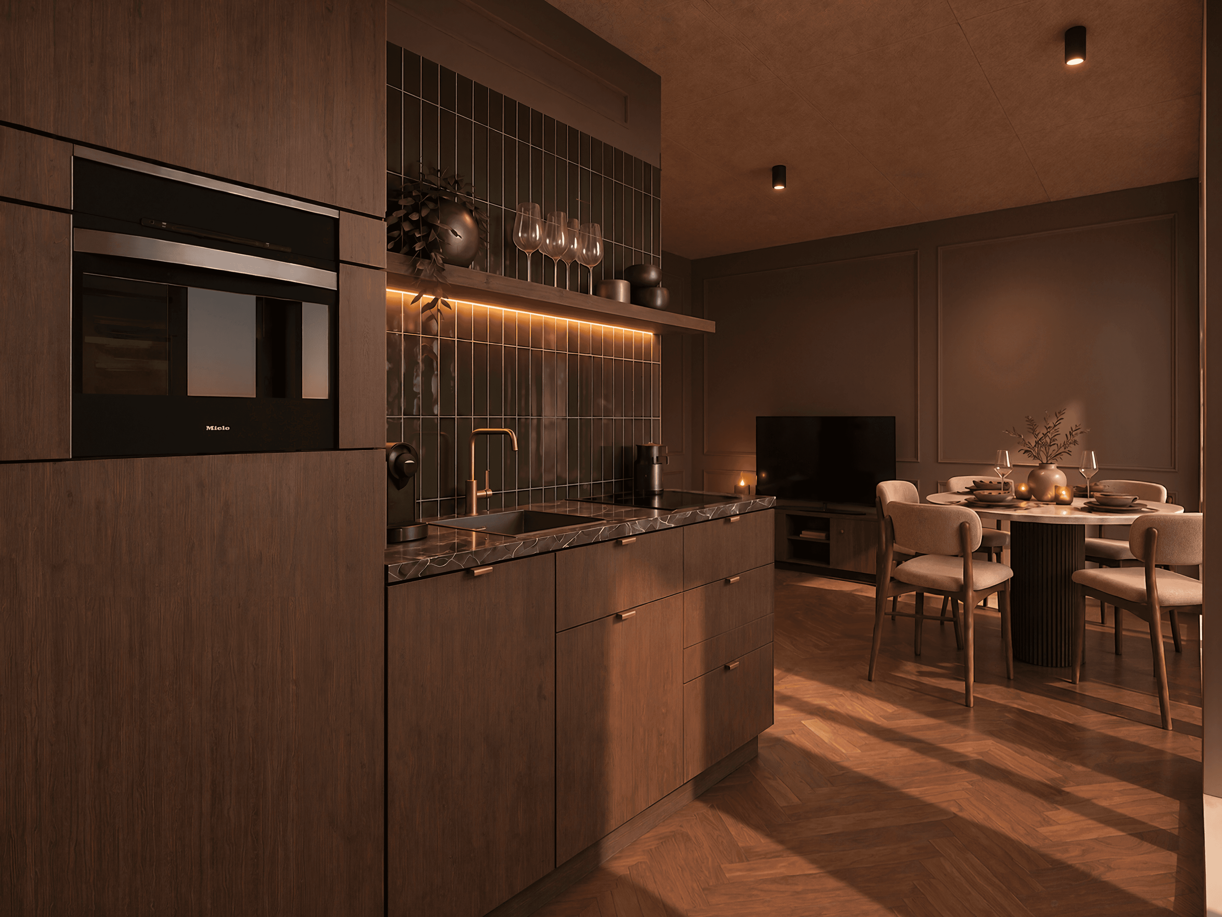 Luxury bedroom suite