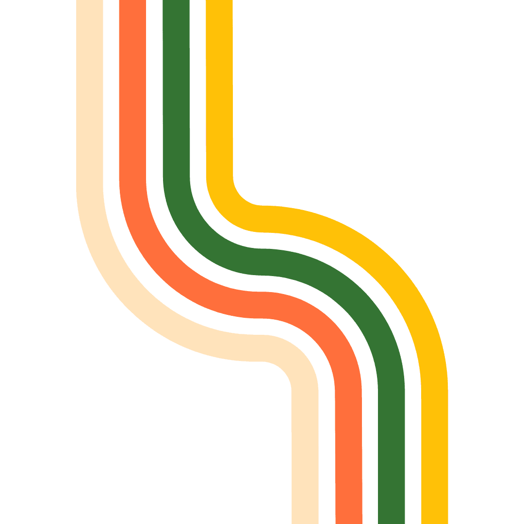 a 70's themed vector image