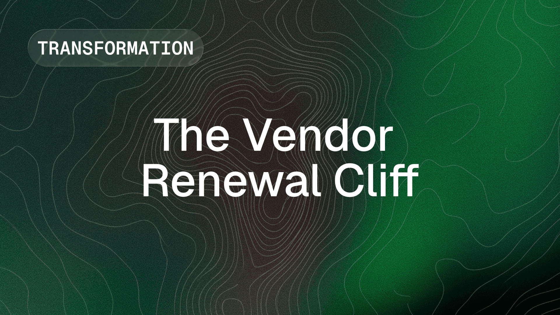 AI vendor renewal cliff - managing price increases and vendor lock-in
