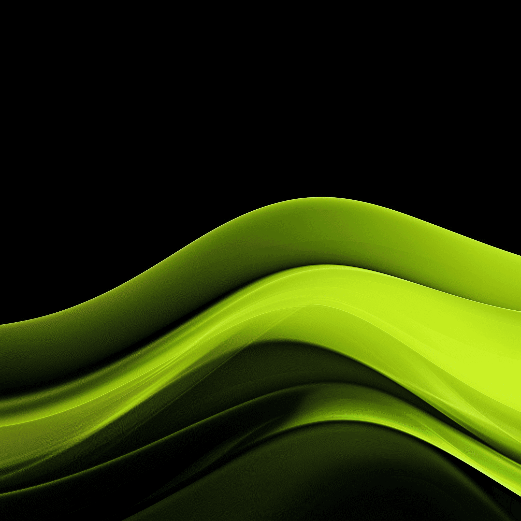 Green Gradient Background 