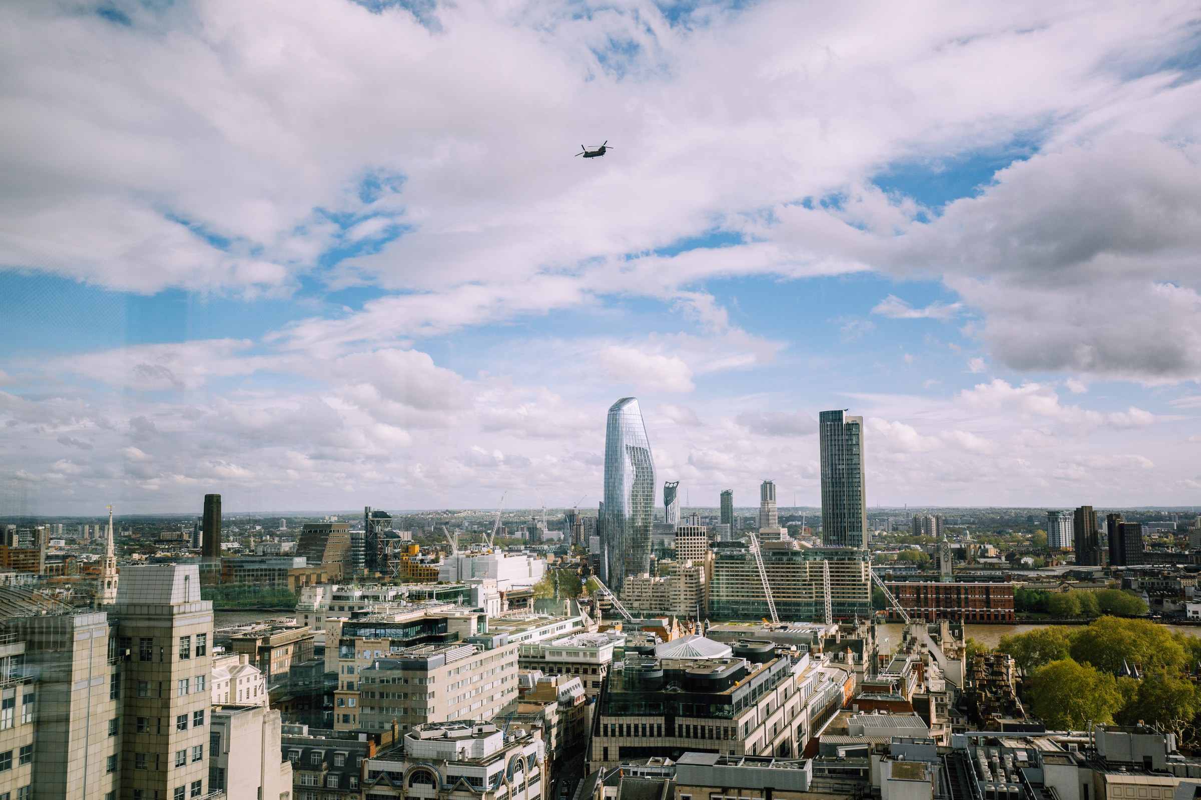 LANDSCAPE · Looking across the London skyline.