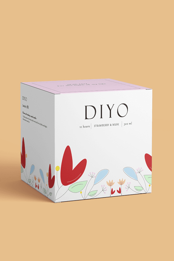 Packaging Design exploration for a candle brand