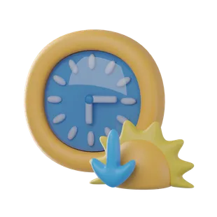 Free 3D iftar time icon for Ramadan