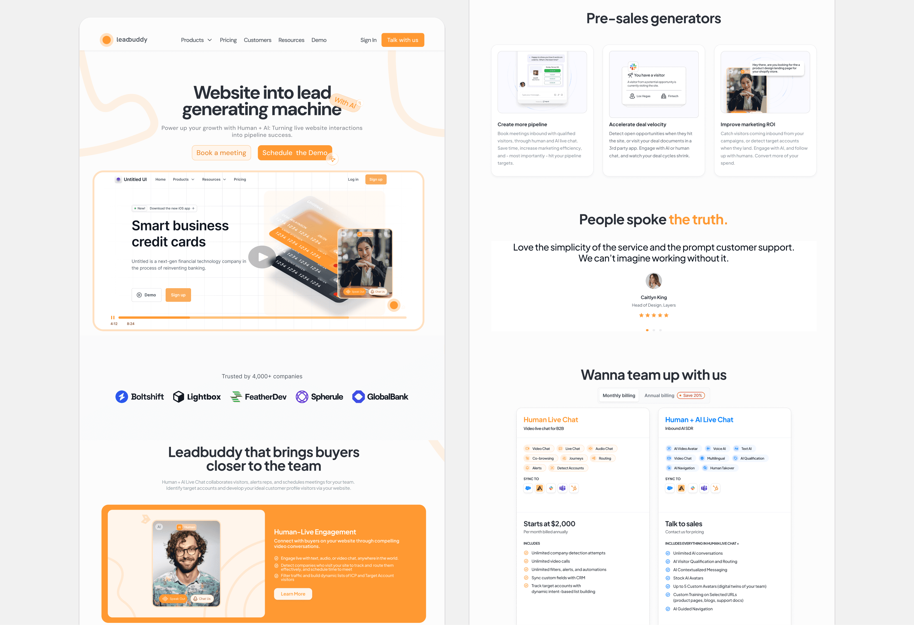 College dashboard design mockup