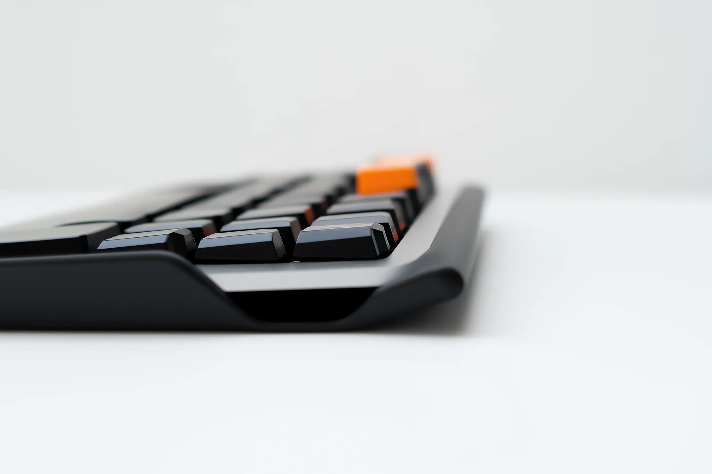 Futuristic image of a keyboard