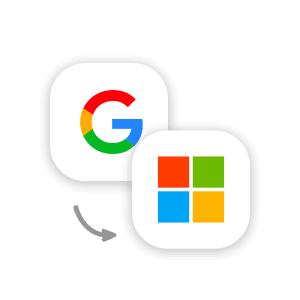 from Google Workspace to Microsoft 365