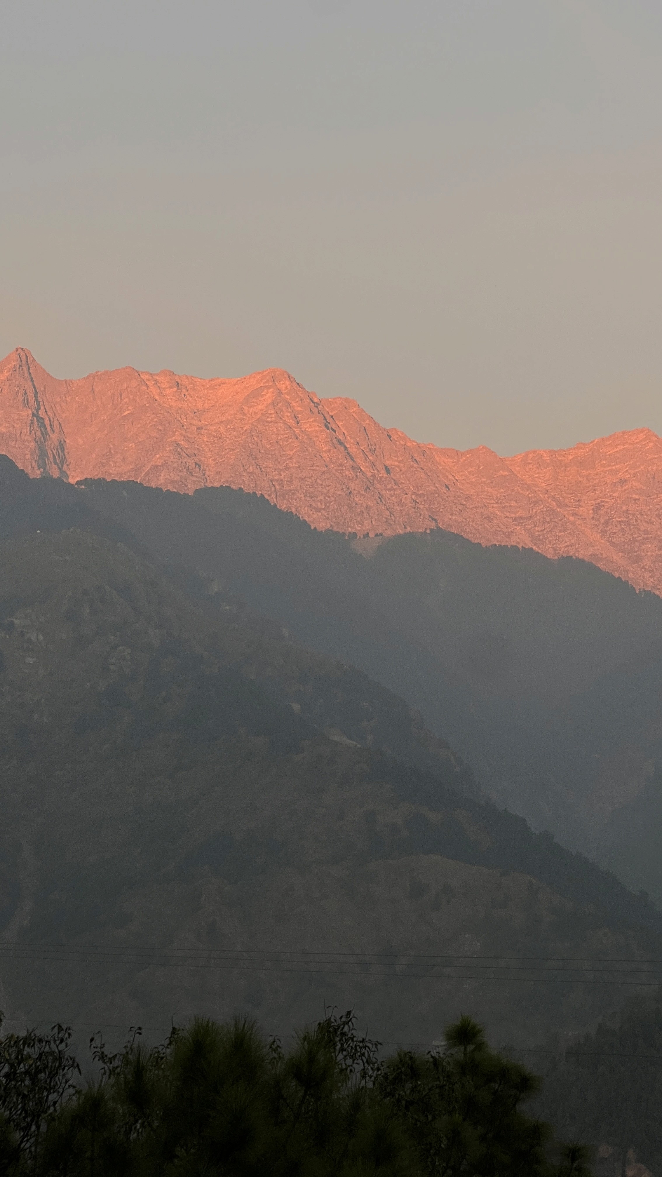 Naddi viewpoint in Himalayan mountains dharamshala india retreat