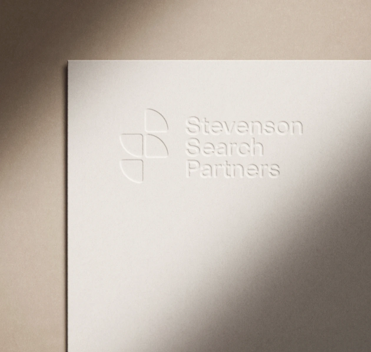 Stevenson Search Partners branded letterhead