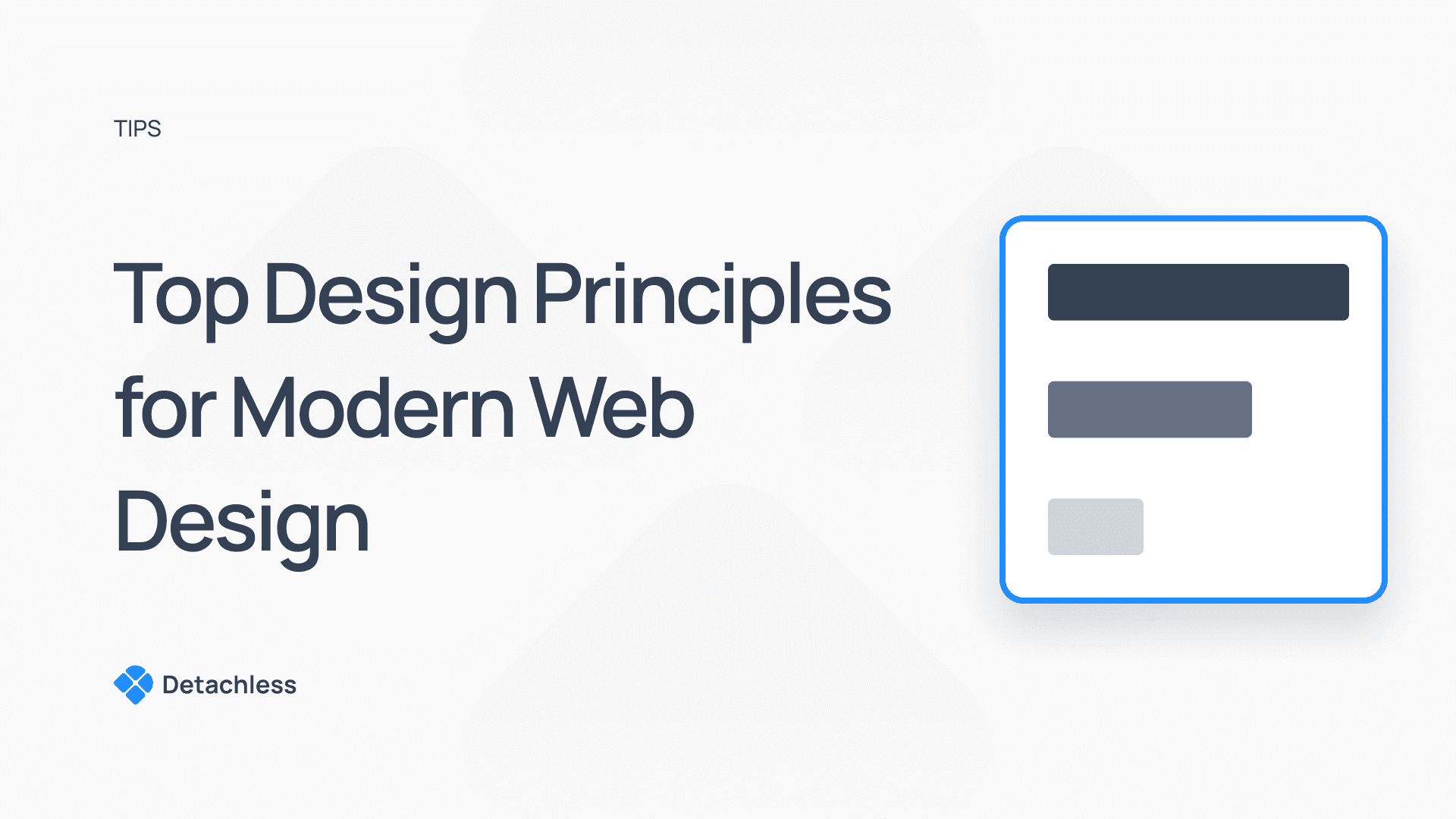 Top Design Principles for Modern Web Design