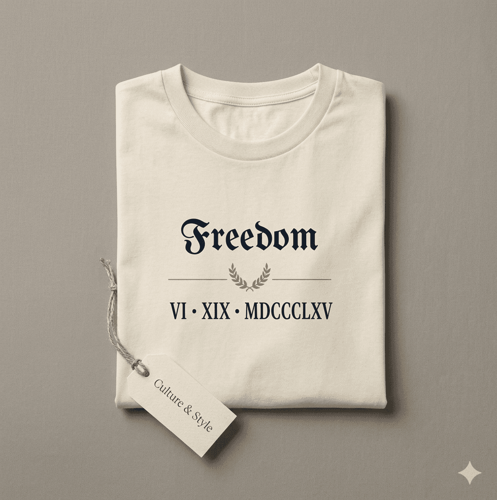 Freedom Tee — Cream