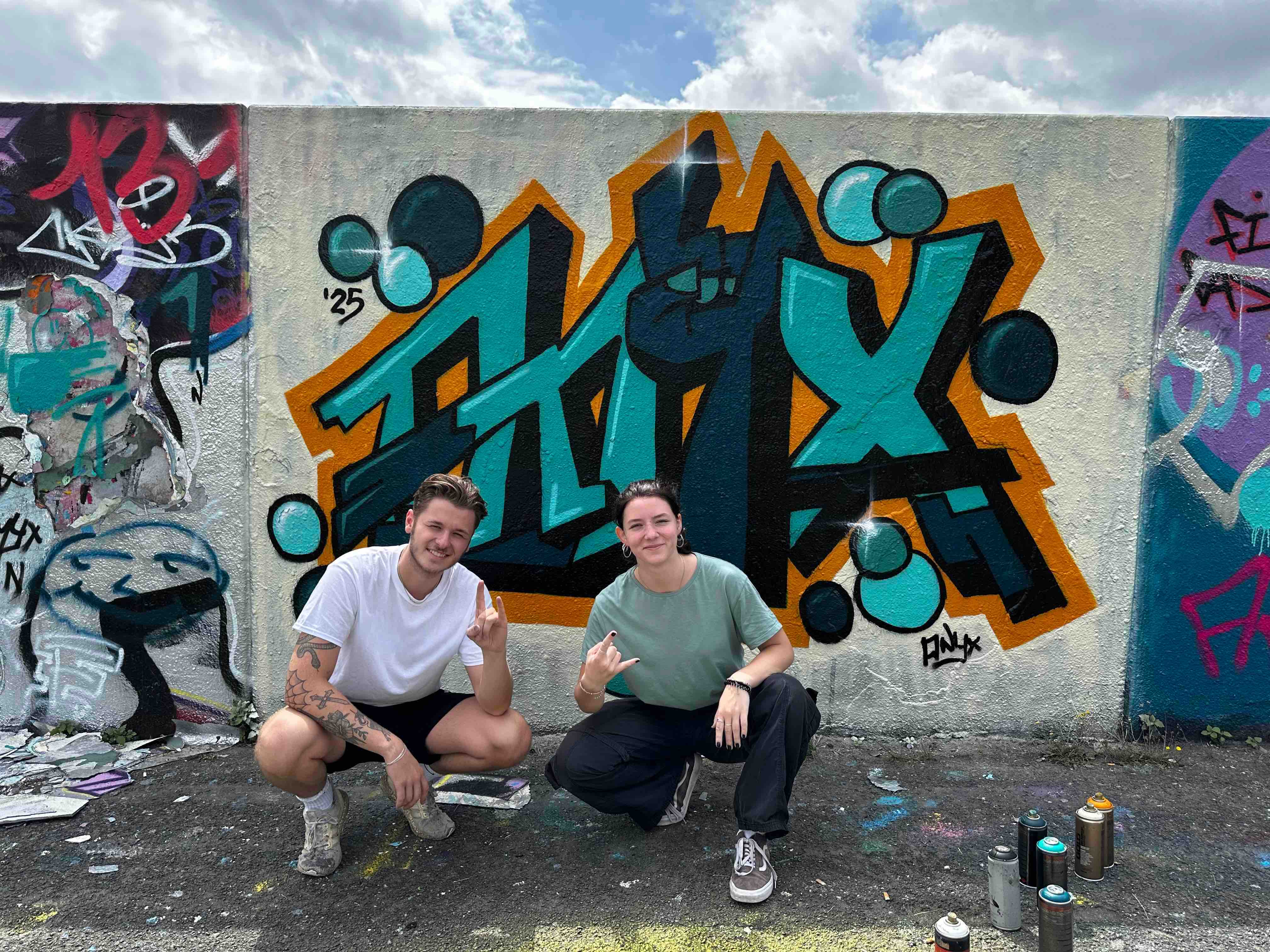 1-1 Graffiti-Workshop als kreatives Geburtstagsgeschenk