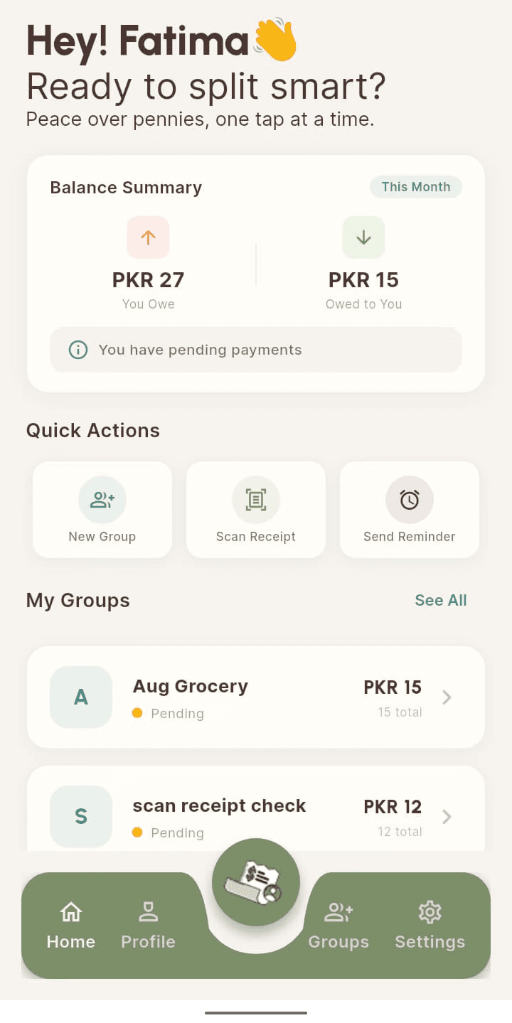dark mode interface displayed on iPhone mockup