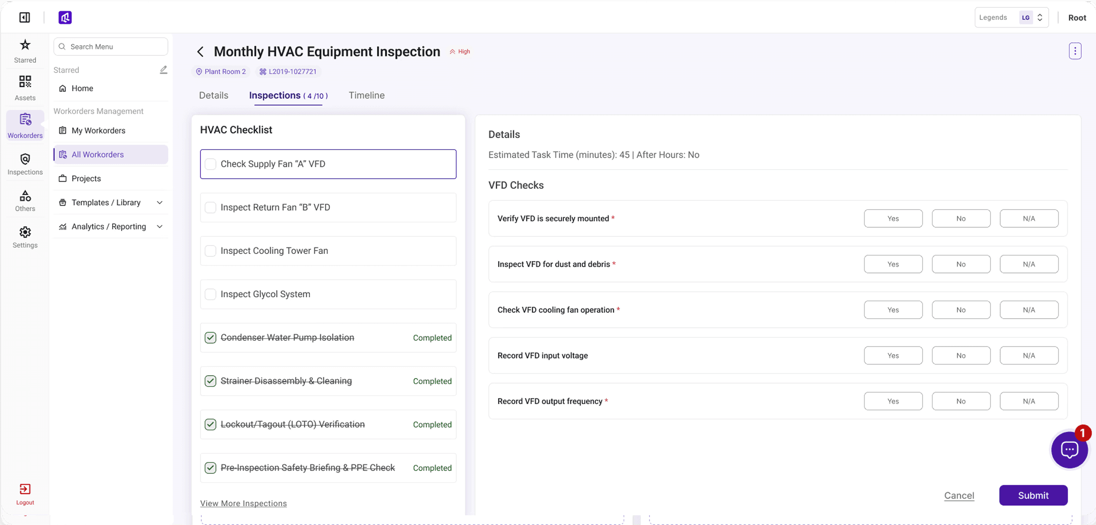 Machina AI automation dashboard showing workflow overview