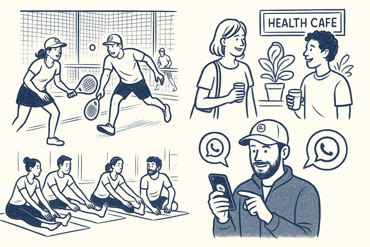 The House of Padel Community: Social Play, Events, and Wellness