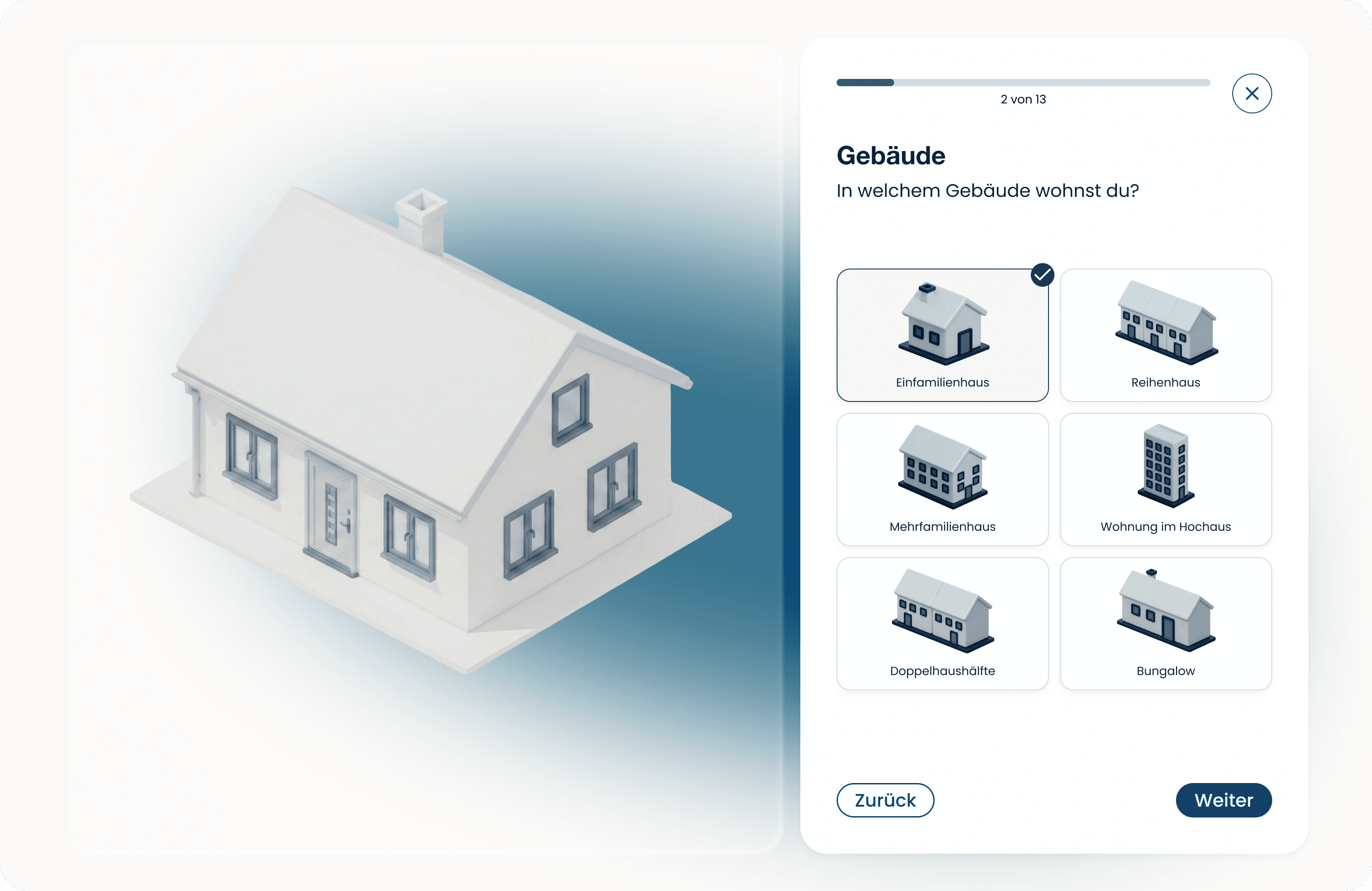 questionnaire screen