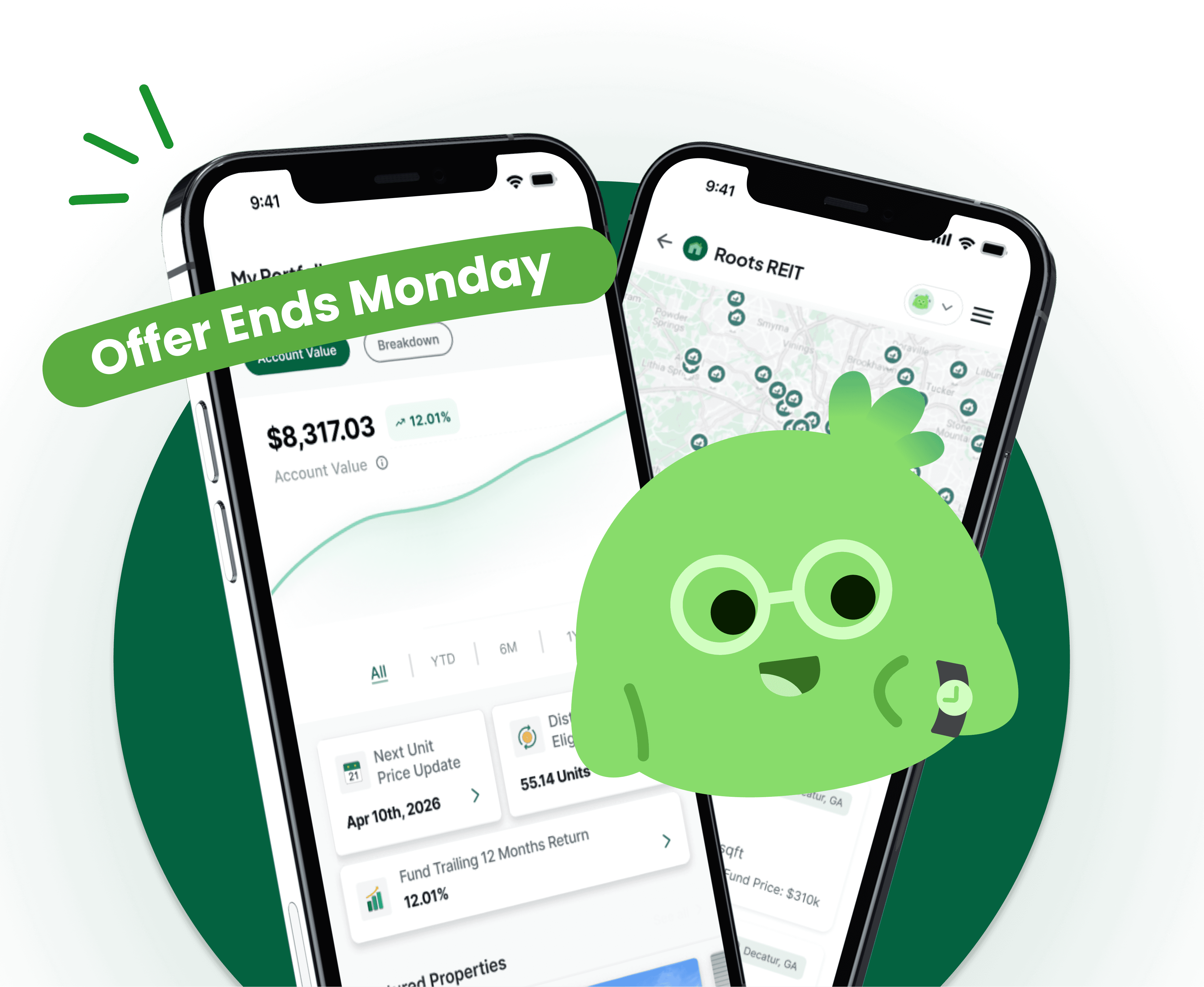 Roots Footer- Join a live Webinar