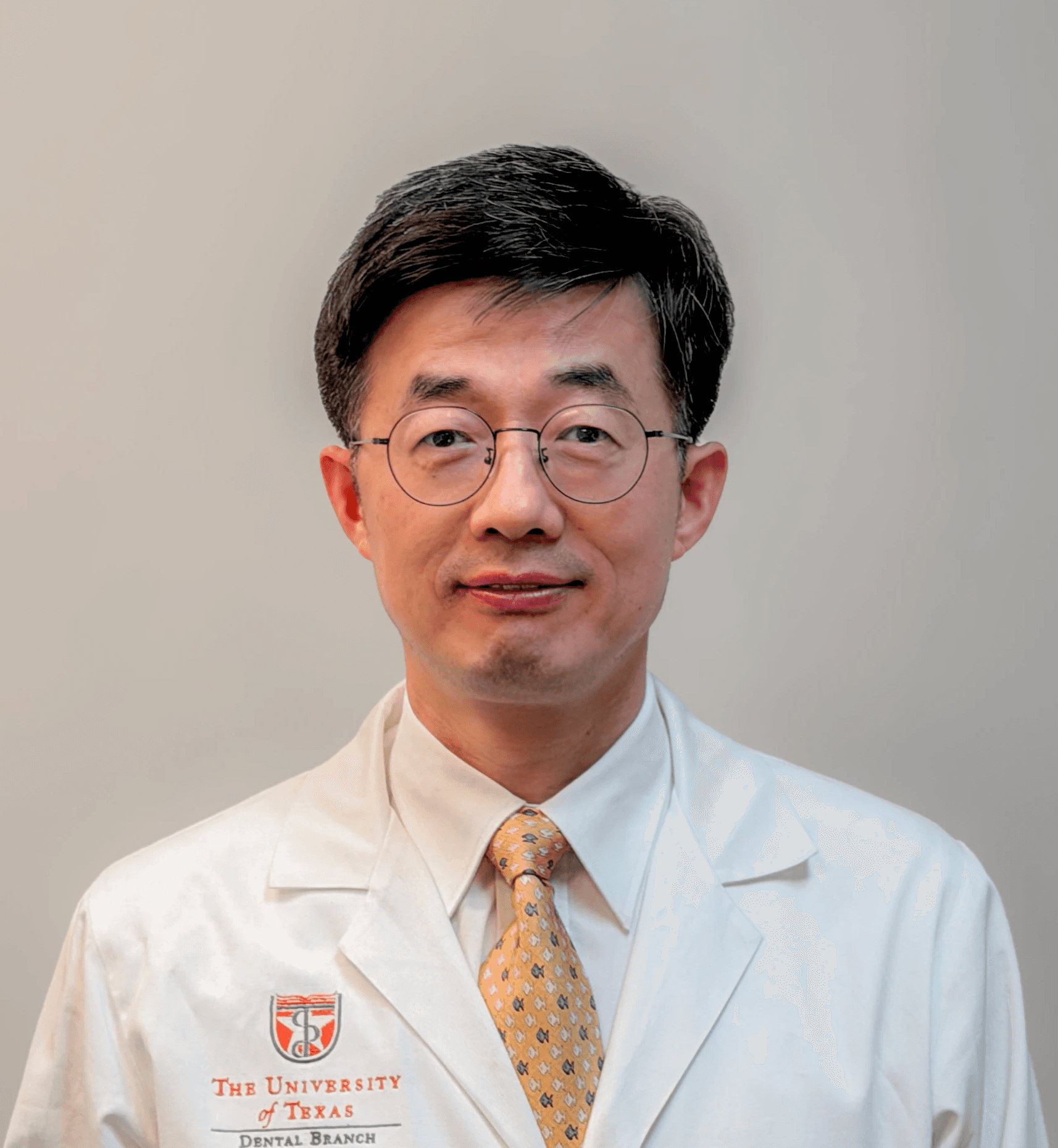portrait of a male dentist