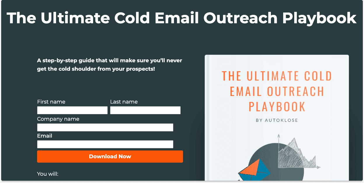 Cold Email Books Autoklose The Ultimate Cold Email Playbook | Breakcold