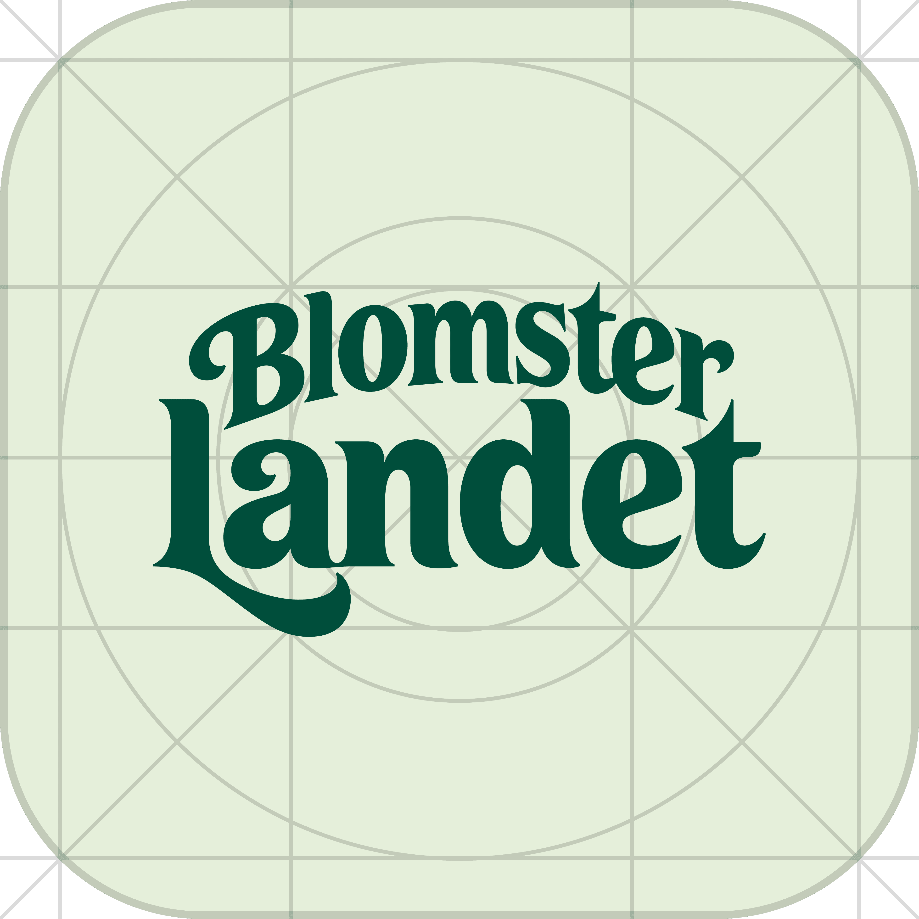 Blomsterlandet app logo.