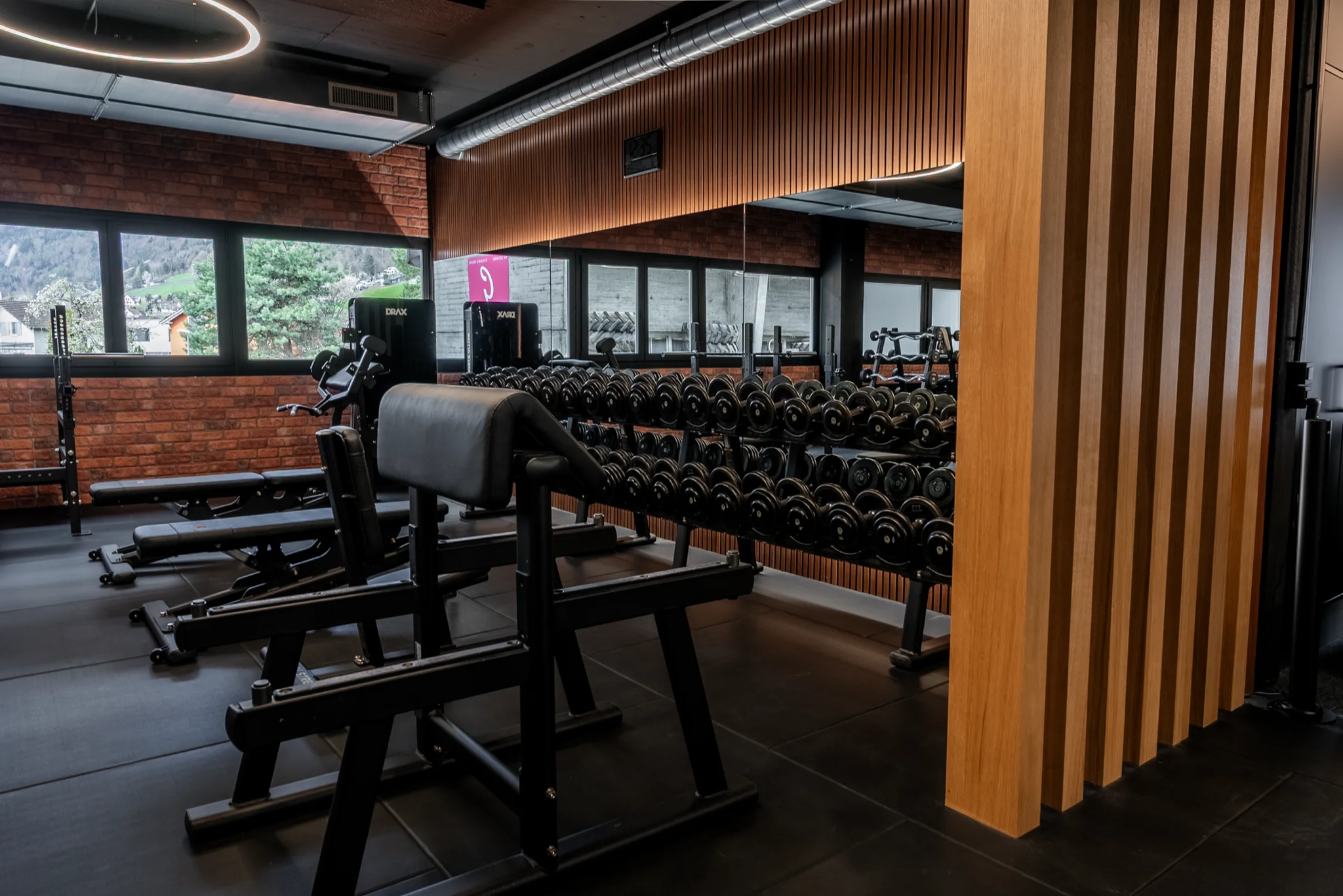 Kraftwerk Fitness Heerbrugg Upper Body & Free Weights Bereich