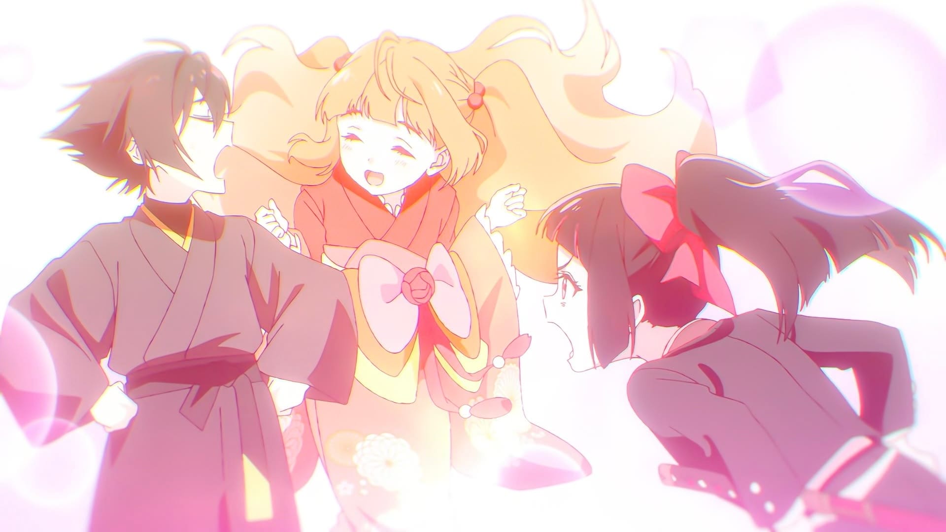 Rosei, Hinagiku and Sakura.