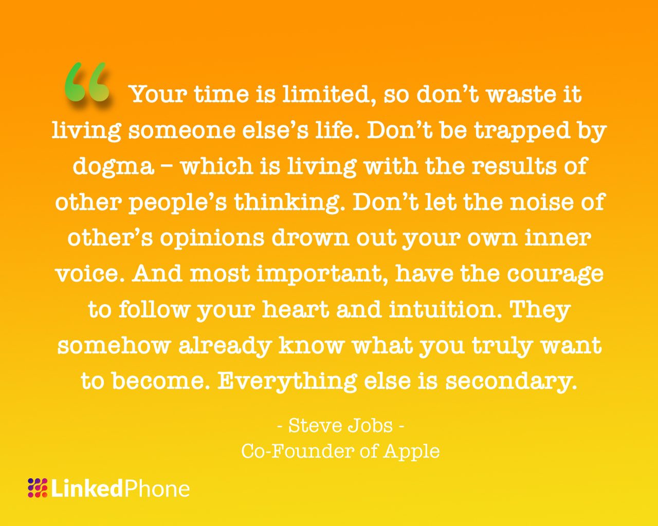 Steve Jobs Motivational Inspirational Quotes and Sayings