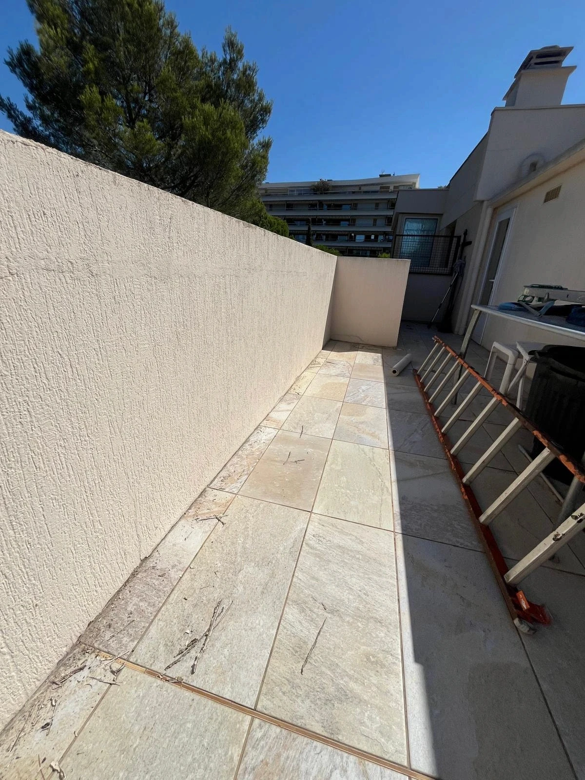 Renovation du toit-terrasse d'un appartement de Monaco