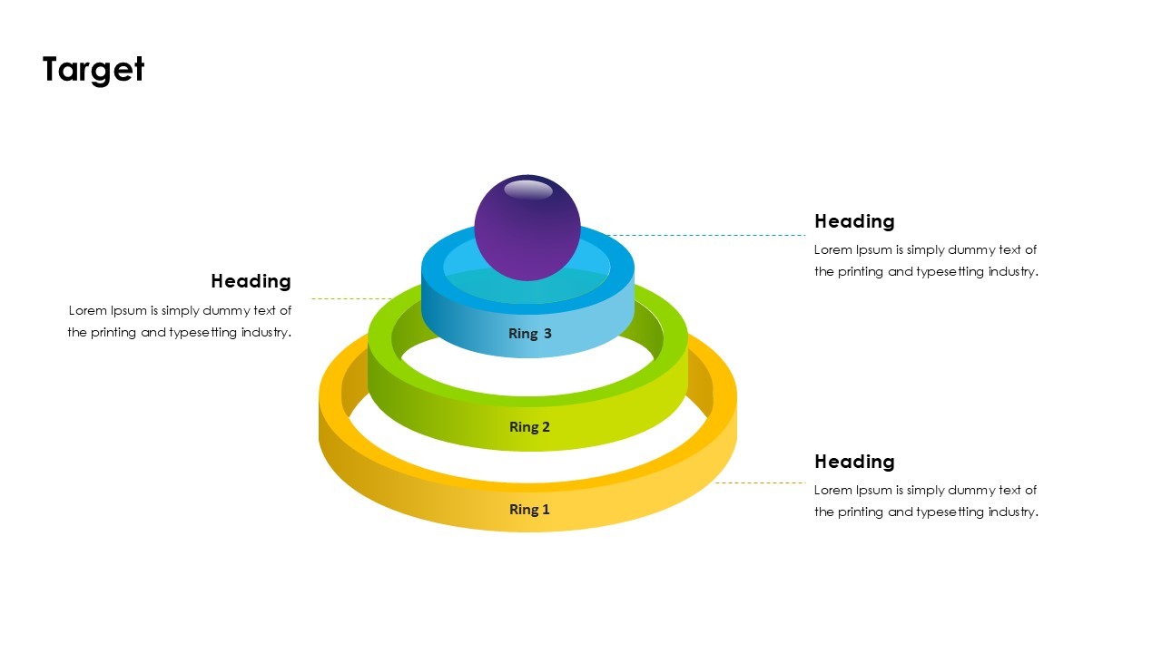 Targeting Strategy Diagram for Business Presentations