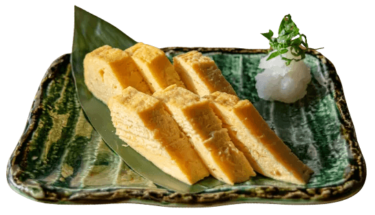 Atsuyaki tamago w Mugi Izakaya w Warszawie
