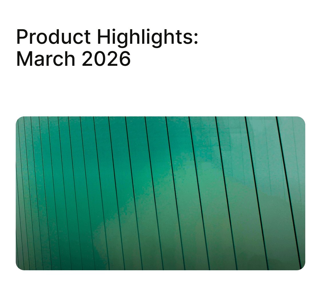 Product highlights: March 2026