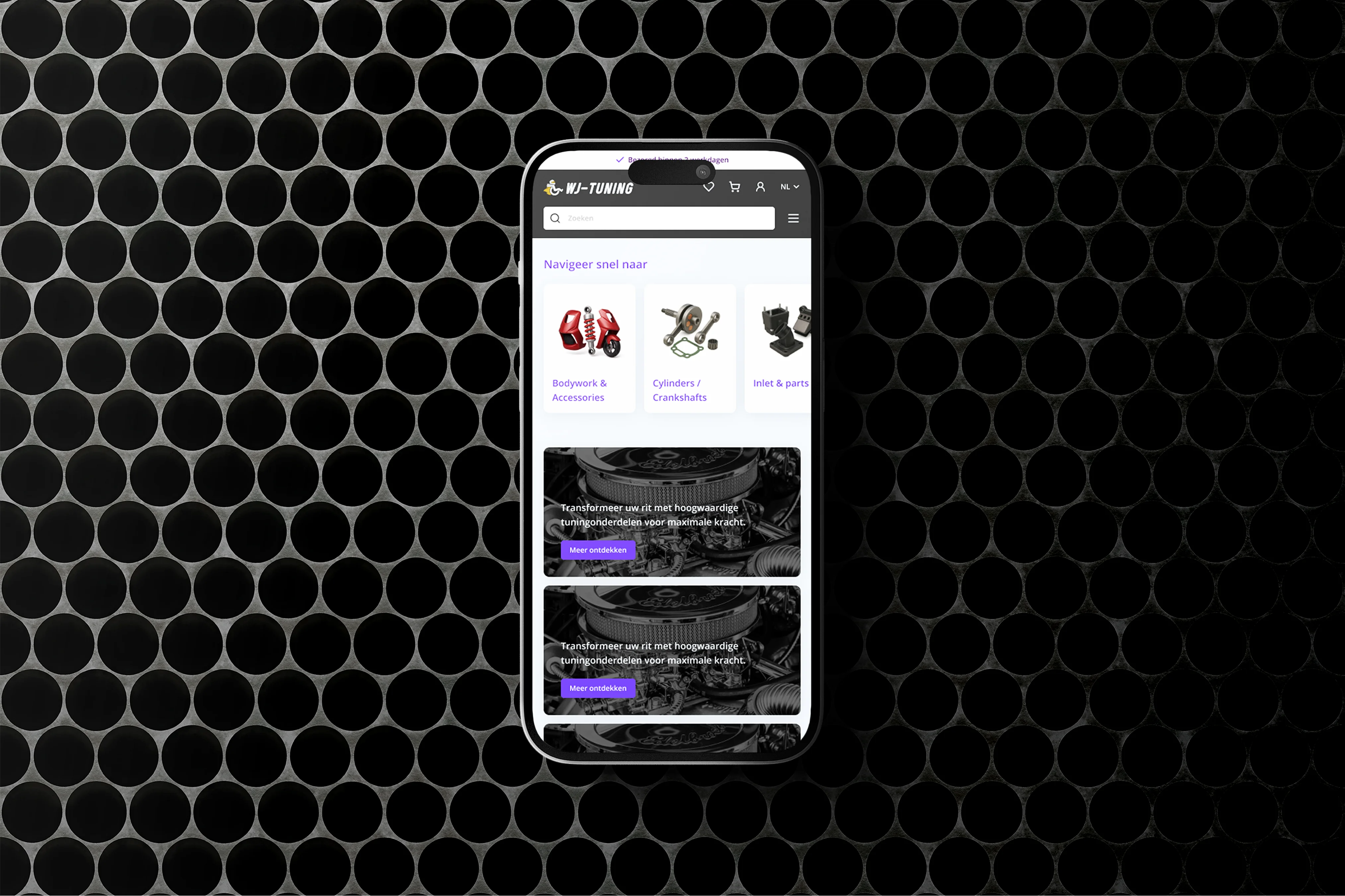 Modern bedroom with a unique brown bed and chair.