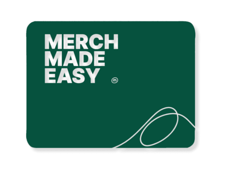 Branded full colour mousemat for office branding and corporate giveaways