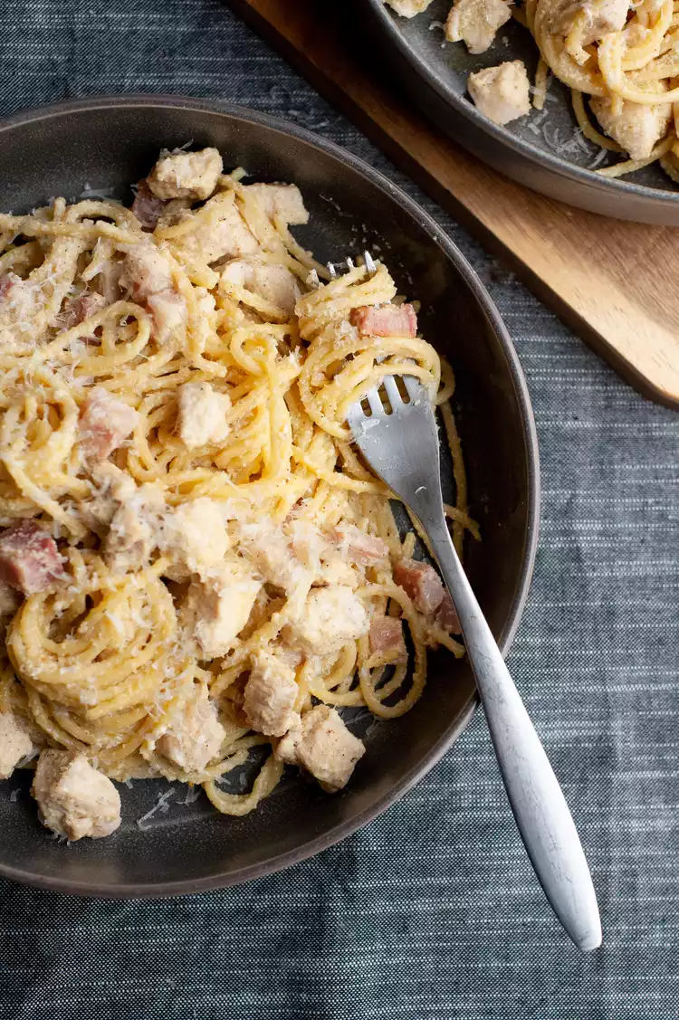 chicken carbonara