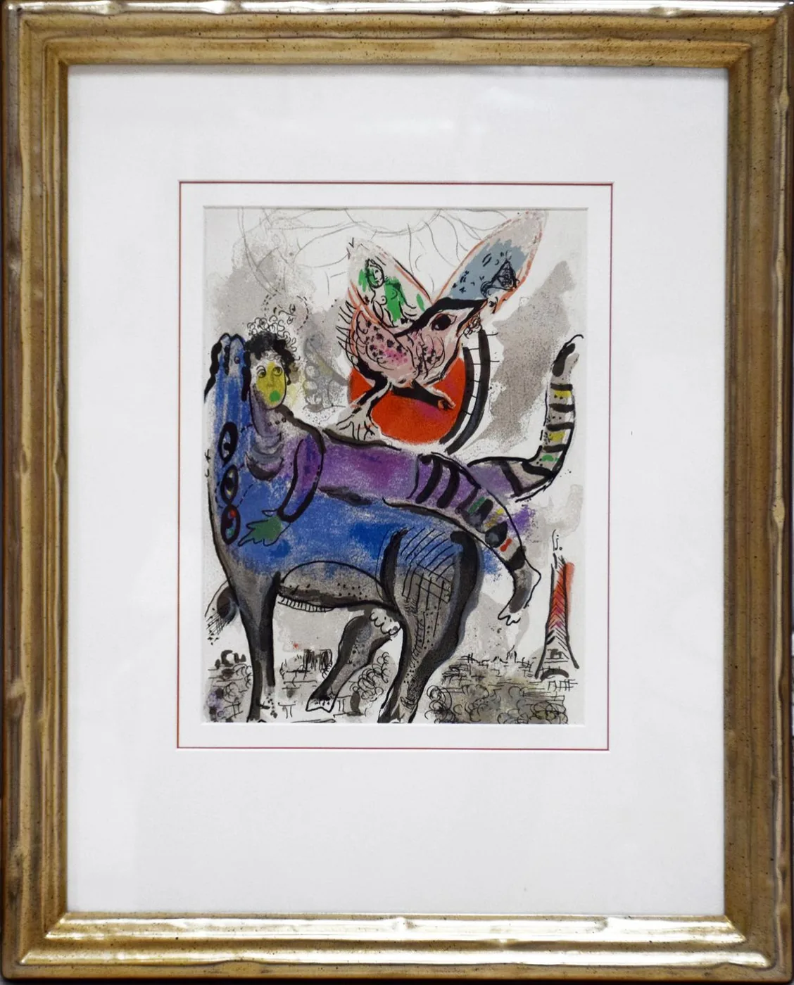 Die blaue Kuh – Marc Chagall