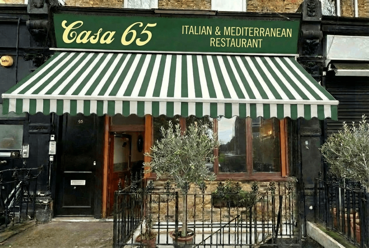 our seafront terrace