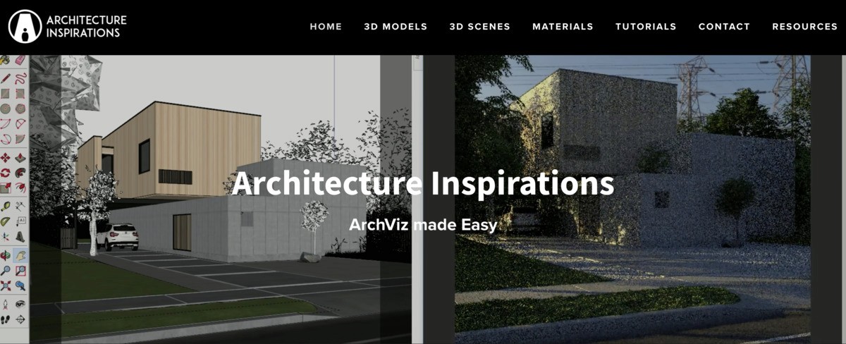 Architecture Inspirations is a great resource for those working with urban, architectural, and interior scenes. 